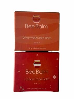 NEW! Bee Balm Watermelon & Candy Cane Lip Balm